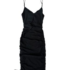 Heart Hips Black Dress